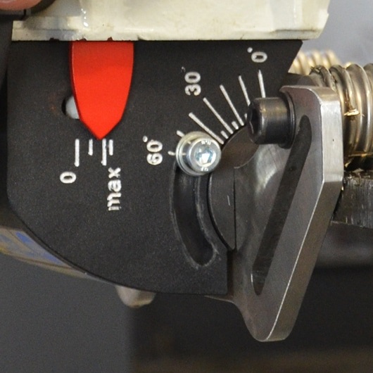 BM 21 S continuous angle adjustment