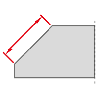 Max Bevel Width