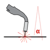 Welding Icons angular oscillation