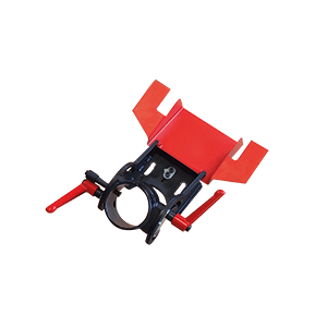 Bevelling unit support for beveling 10-35mm thick plates from -60° to 60°